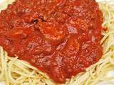 Sauce à spaghetti préférée