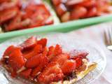 Tarte fine aux fraises