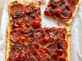 Tarte fine aux tomates