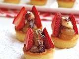 Tartelettes  friandes  fraise et carvi de conticini