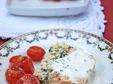 Terrine aux saumon, morue et herbes fraîches