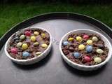 Mousse au chocolat et smarties