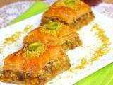 Baklava { Baklawa } aux pistaches