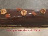 Bûche chocolat/vanille