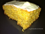 Carrot cake avec la version vegan sans gluten