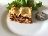 Lasagnes aux aubergines et au boeuf