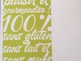 Livre 100% Plaisir et gourmandise! 100%sans gluten, sans lait et sans oeufs