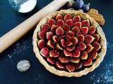 Tarte aux figues noires éclats de spéculos bastogne