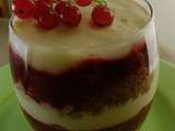 Tiramisu aux fruits rouges