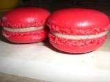 Macarons miel/vanille/chocolat blanc