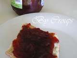 Confiture prunes rouges / cannelle