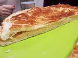 Galette des rois frangipane et abricot