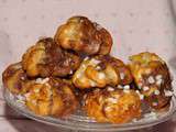 Chouquettes bicolores