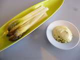 Asperges sauce mousseline :