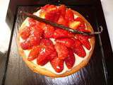 Tarte aux fraises :