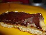 The Millionaire’s shortbread (sablé chocolat caramel)