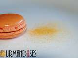 Macarons orange chocolat au lait ou kimorangechoco