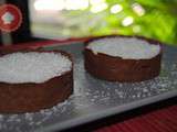 Tartelettes choco-coco par Christophe Adam