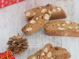 Biscotti au parfum de Noël (amandes-orange et cardamome)