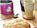 Biscuits aux pralines roses