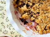 Crumble aux 2 prunes