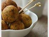 Falafels, sauce concombre-menthe