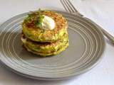 Galette de courgettes aux herbes