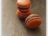 Macarons au chocolat