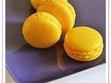 Macarons aux 2 citrons et au cumbava