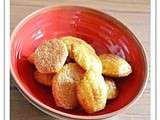 Madeleines au miel