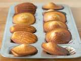 Madeleines aux agrumes