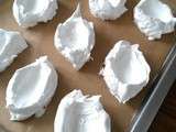 Meringues maison pour desserts gourmands