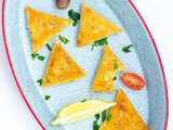 Samosas thon, oeuf et fromage