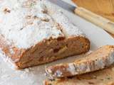 Stollen aux fruits confits et noix de cajou