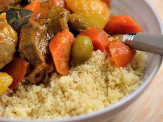 Tagine d'agneau aux légumes