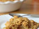 Tarte crumble aux pommes