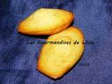 Madeleines au citron