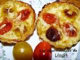 Tartelettes tomates-cerises - comté