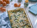 Clafoutis saumon – courgette