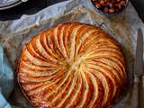 Galette des rois à la frangipane de noisette