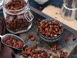 Granola cranberries, noisettes, amandes et graines de courge