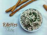 Rillettes de thon à la ciboulette