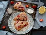 Scones fraise – citron