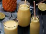 Smoothie Ananas – coco – citron vert