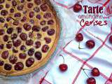 Tarte amandine aux cerises