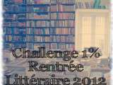 Challenge 1% Rentrée Littéraire