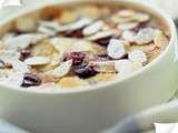 Clafoutis Fromage Blanc au Cassis du Jardin