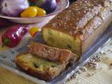 Cake moelleux aux courgettes, feta et menthe du jardin