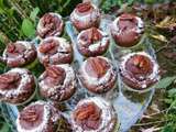 Muffins au chocolat et aux noix de pécan caramélisées