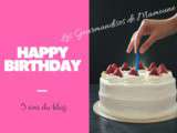 Anniversaire du blog